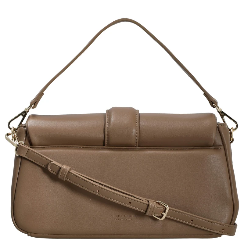 Seidenfelt Dalarna - Schultertasche 30 cm (soft toffee/gold)