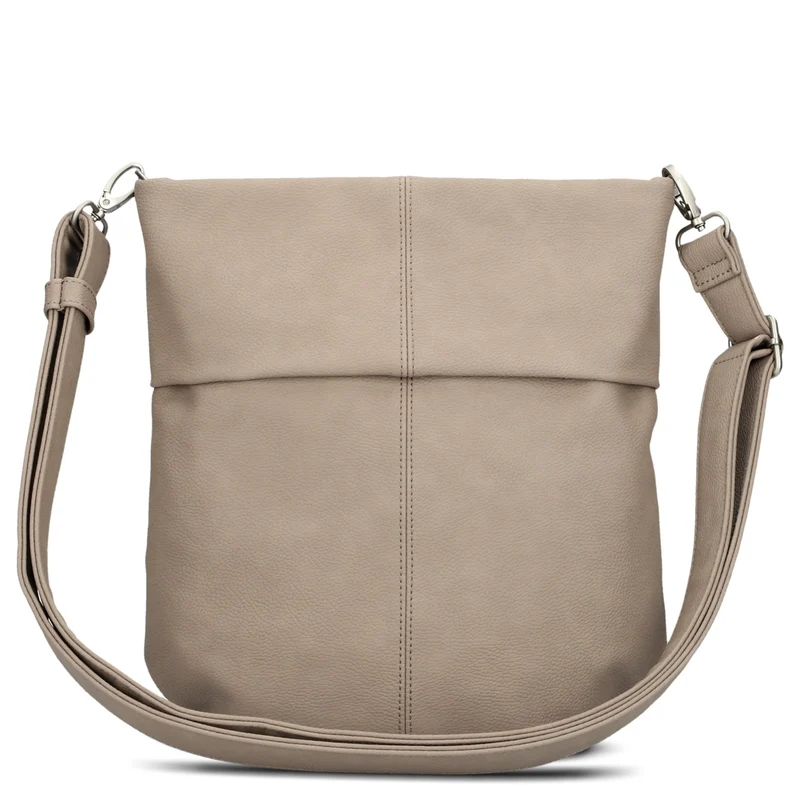 zwei Mademoiselle M90 - Umhängetasche 28 cm (nubuk-cappuccino)