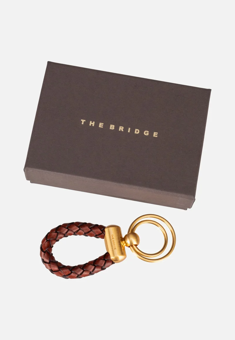 Stouo Key Ring Marrone/Oro - Schlüsselanhänger
