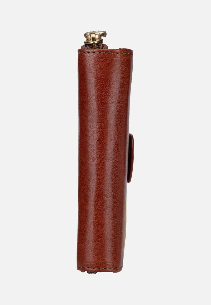 Stodo Medium W/Zip Pocket 5 D Marrone/Oro - Portemonnaie